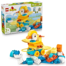 LEGO® DUPLO® Kasabası 3’ü 1 Arada Tekerlekli Hayvanlar 10448 - 2 Yaş ve Üzeri Çocuklar için Eğitici Oyuncak Yapım Seti (58 Parça)