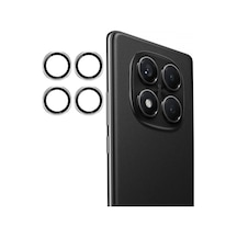Joko Xiaomi Redmi Note 14 Pro 4g Pvd Metal Kamera Lens - Gümüş Belirtilmemis