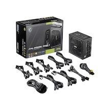 Msı Mag A1000gl Pcıe5 Iı 1000w 80+ Gold Siyah Full Moduler Güç Kaynağı