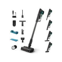 Philips XC6557/01 Cordless VC Aqua Dikey Şarjlı Süpürge + Philips HDA150/60 Türk Kahve Makinesi