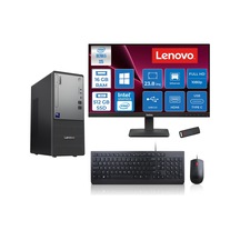 Lenovo ThinkCentre Neo 50T Gen 6 13BD007UTR24P02 Ultra 5 225 16 GB 512 GB SSD 23.8" W11P Masaüstü Bilgisayar + USB Bellek