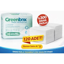Greenbox Yetişkin Yatak Koruyucu Alt Açma Örtü 60x90 Cm 120 Adet