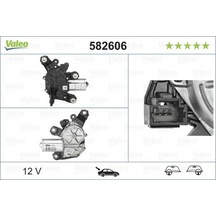 Valeo - Dacia Duster 2010 Ve Sonrası Arka Cam Silecek Motoru