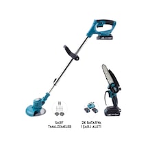 Dawreek Blue21 İkili Tırpan Seti Şarjlı Tırpan + Testere