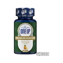 One Up Bromelain Kompleks 60 Kapsül