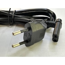 90 Derece Teyp Power Kablo 2.5 Metre Televizyon Power Kablo