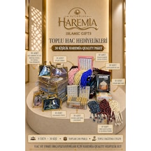 30 Kişilik Haremia Quality Hac Hediyelik Paketi 240 Parça Toplu Hac Ve Umre Seti .
