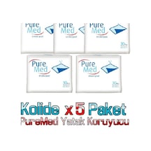 Puremed 60 x 90 CM Hasta Altı Bezi Serme Yatak Koruyucu 30'lu x 5 150 Adet