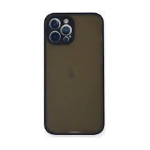 Apple iPhone Uyumlu  12 Pro Kılıf Montreal Silikon Kapak -  Lacivert
