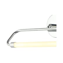 Albıno 35 Lık Ledlı Krom Aplık 6w 3000k Açık Ahşap