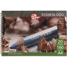 A4 160 Gram 20 Yaprak Spiralli Çizim Blok Çizim Defteri