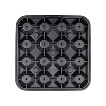 16 Izgara Elmas Buz Kalıbı Kalıp Kutusu Gıda Sınıfı Silikon Buz Siyah