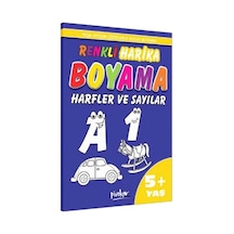 Pinokyo Yayınları Harika Boyama Harfler Sayılar 5+ Yaş