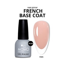 Momo Professional Kalıcı Oje French Base F005 Pudra Pembe 14 ML