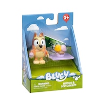 Bluey Tek Figür Aksesuarlı Set Bluey Tek Figür Aksesuarlı Set Bingo Ve Dondurma