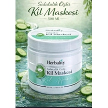 Herbality Salatalık Özlü Kil Maskesi 500 Ml