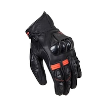 Ozone Rs600 Short Deri Motosiklet Eldiveni 66218 Kırmızı Siyah