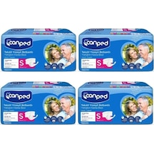 Canped Tekstil Yüzey Belbantli Hasta Bezi S 4 x 30'lu