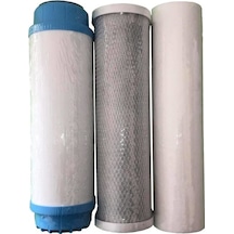 Naturel Açık Kasa Su Arıtma Cihazı Filtresi 3 Filtre Sediment