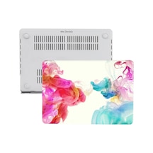 Macbook Air 13 İnç Kılıf A2337 M1 A2179 A1932 Uyumlu Mat Sert Kapak Uv Baskılı Modern Desenli Koruyucu Hard Case İnce Hafif Laptop Kılıfı Pembe