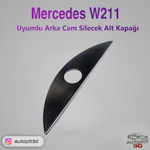 Autopit 3d Mercedes W211 Uyumlu Arka Cam Silecek Alt Kapağı Cam Silecek Alt Kapağı