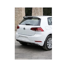 Volkswagen Golf 7 Beyaz Spoiler Sportif Tasarım Şık Arka Görünüm