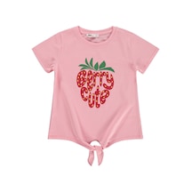 Civil Girls Berry Cute 6-9 Yaş Tişört - Pudra