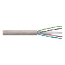 Cat6 Kablo 2 Metre Gri Jaksız