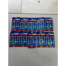 10 Paket Mini Yassı Bıçak Çatal Sigorta 100 Adet
