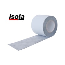 İsola 10cmx2m Kendinden Yapışkan Butil Tekstil Armür Pah Köşe Derz Su Yalıtımı İzolasyon Bandı