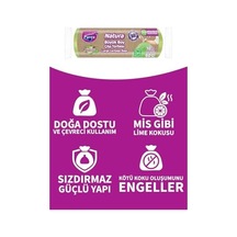 Büzgülü Çöp Torbası Büyük Boy 10 Lu