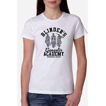 Peaky Blinders Gangster Academy Kadın Beyaz Tshirt