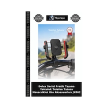 Delux Serisi Pratik Taşıma Yolculuk Telefon Tutucu Motorsiklet Oto Aksesuarları Jx062