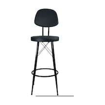 Has Bar Sandalyesi - 65 Cm Siyah 90 İle 100 Cm Arası Olan Ada &amp Masalara Uygundur Çok Renkli