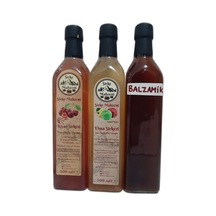Sirke Mahzeni Balzamik + Elma + Kiraz Sirkesi 3 x 500 ML