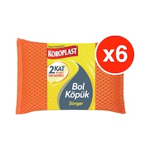 Koroplast Bol Köpük Sünger X 6 Adet