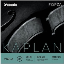 Daddario K410lm Viyola Tel Seti Kaplan, Long Scale Medium