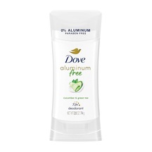 0 Alüminyum Deodorant Çubuk Koltuk Altı Bakımı Salatalık Ve Yeşil Çay Için Tahriş Etmeyen 2 6 Oz