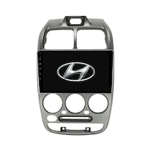 Hyundai Accent Admire Araç Multimedya Android Ekran Carplay Double Teyp 4+64 9" 99-12 Gri Cadence