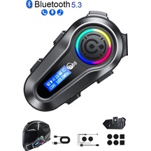 Prepare Q-08P Su Geçirmez Bluetooth Motosiklet Radyolu Bluetooth Kulaklık