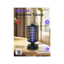 4w 600-800v Askılı Kokusuz Sessiz Cız Sivrisinek Öldürücü Elektrikli Sinek Kovucu