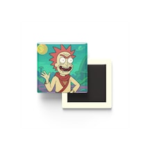Sukuna - 9x9 Cm Baskılı Kare Buzdolap Magneti