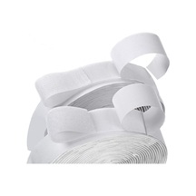 Beyaz Dekorasyon Yapışkanlı Ev Gadget Naylon Etiket Döngü Raptiye Bant Sihirli Etiket Kendinden Yapışkanlı Kanca 50mm