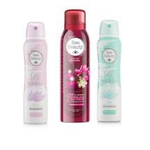 Bee Beauty Women Alüminyumsuz Powder&fresh&glamrous Deodorant 3'lü 150 Ml