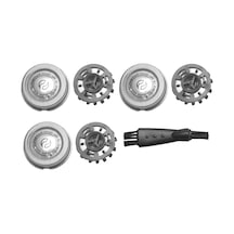 Philips İçin 4 Adet Elektronik Tıraş Makinesi Başlığı Kesici Yedek Bıçaklar