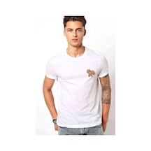 Pokemon Avengermon Vulpix Rokon Baskılı Beyaz Erkek Tshirt