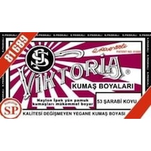 53 Şarabi Koyu Renk Kumaş Boyası Viktoria