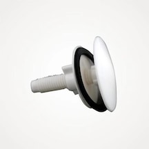 Mey İthalat Lavabo Tapası Plastik Beyaz