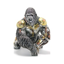 King Kong Goril Steampunk Canavar Biblo Polyester Heykel Steampunk Şık Tasarım Güç