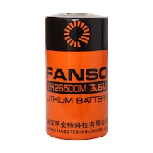 Fanso Er26500m 3.6v 6000mah Li-socl2 Lithium Pil